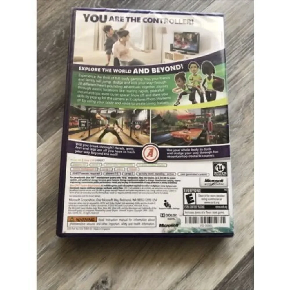 *Kinect Adventures Xbox 360 SEALED